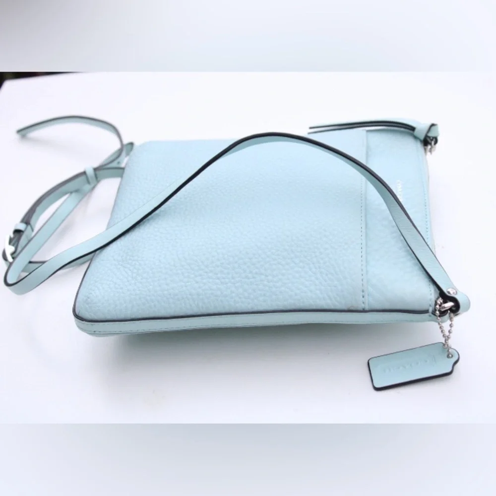 Coach leather “Kitt” cross body  bag